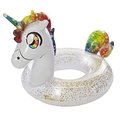 Poolcandy PoolCandy PCL1801-UNI Glitter Unicorn - 48 in. Jumbo Beach & Pool Tube PCL1801-UNI